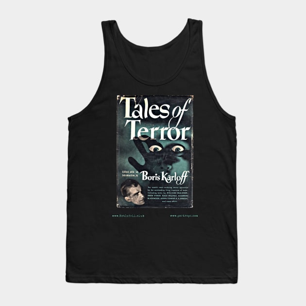 TALES OF TERROR (BORIS KARLOFF) by Various Authors Tank Top by Rot In Hell Club